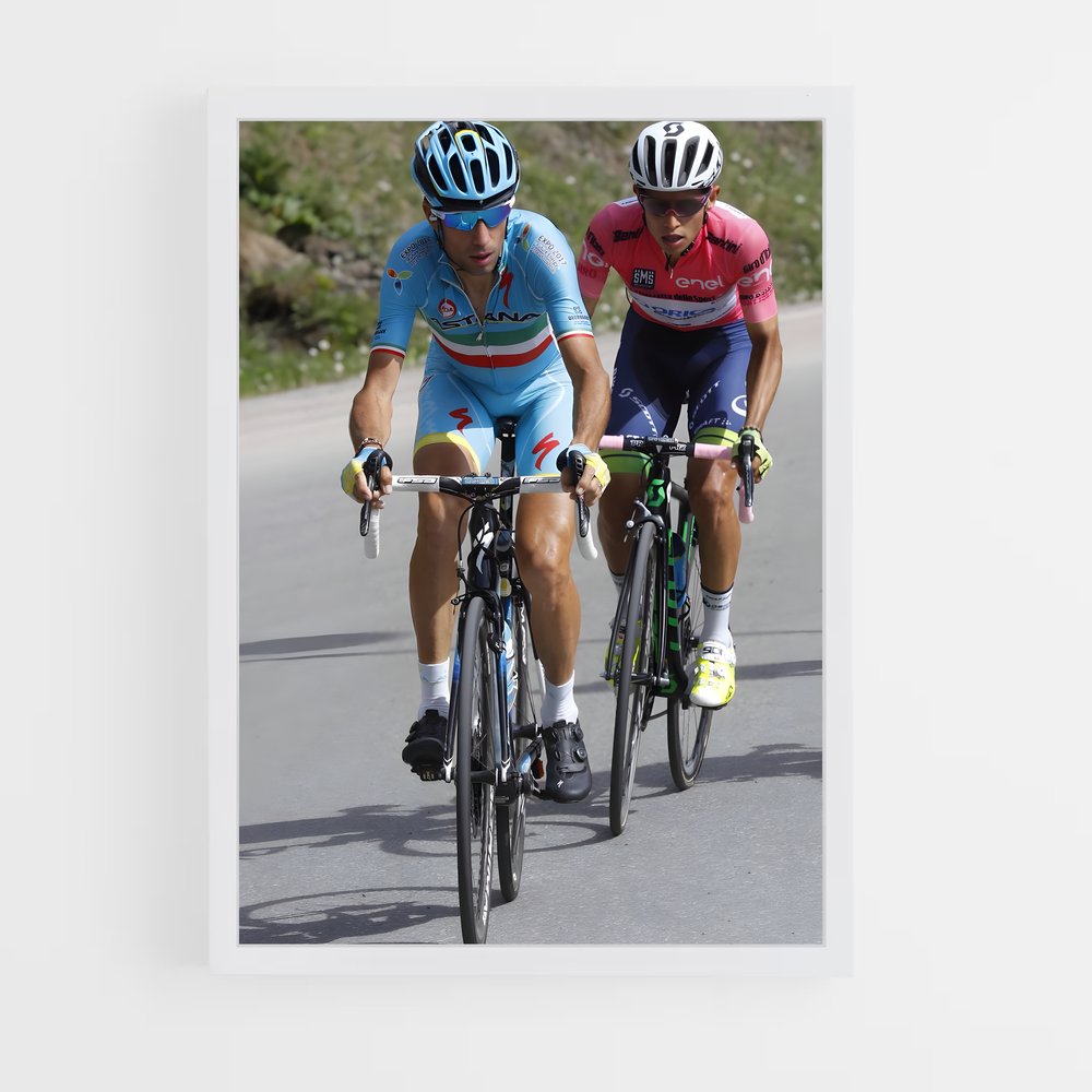 Poster Vincenzo nibali – affiche Cyclisme (vue 3)